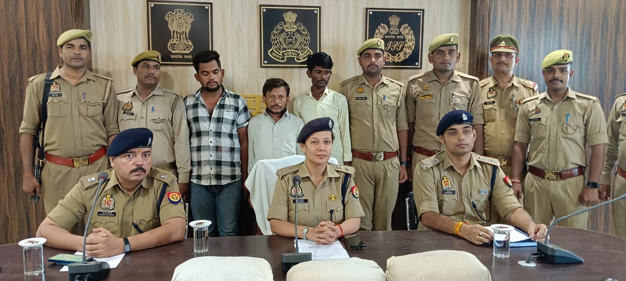 77 लाख के गांजा के साथ तीन अंतर्राज्यीय तस्कर गिफ्तार