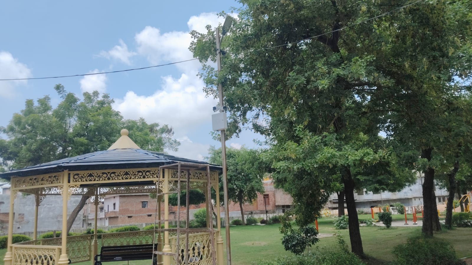 अटल पार्क अब हाईटेक, सुरक्षा के लिए चारों ओर लगाए गए सीसीटीवी कैमरे